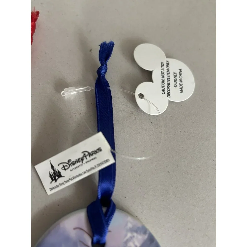 Lot Of 2 Disney Frozen Olaf & Happily Ever After Porcelain Ornament‎ NEW Holiday